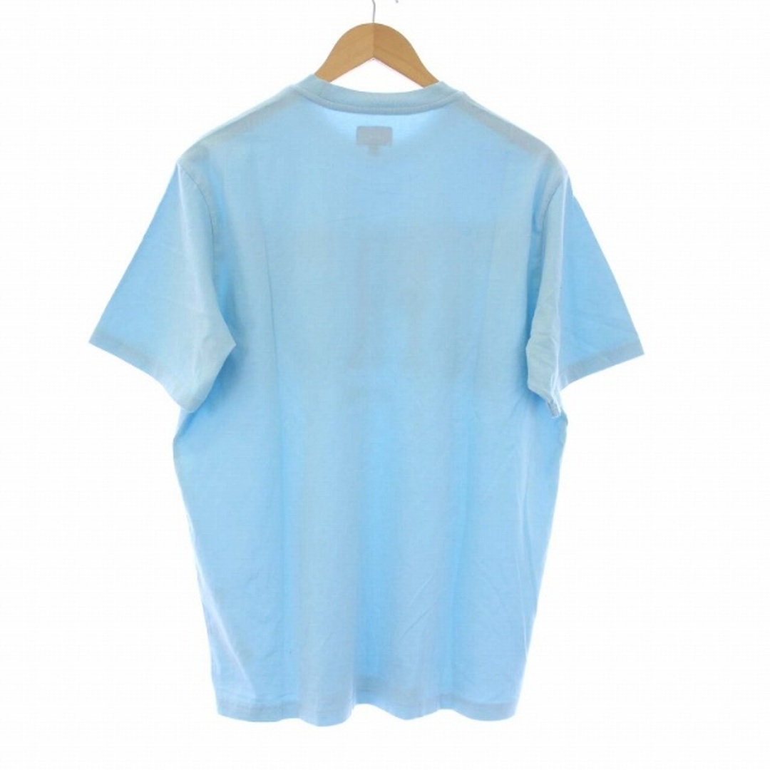 SUPREME 20FW Cutout Logo S/S Top Tシャツ 水色 1