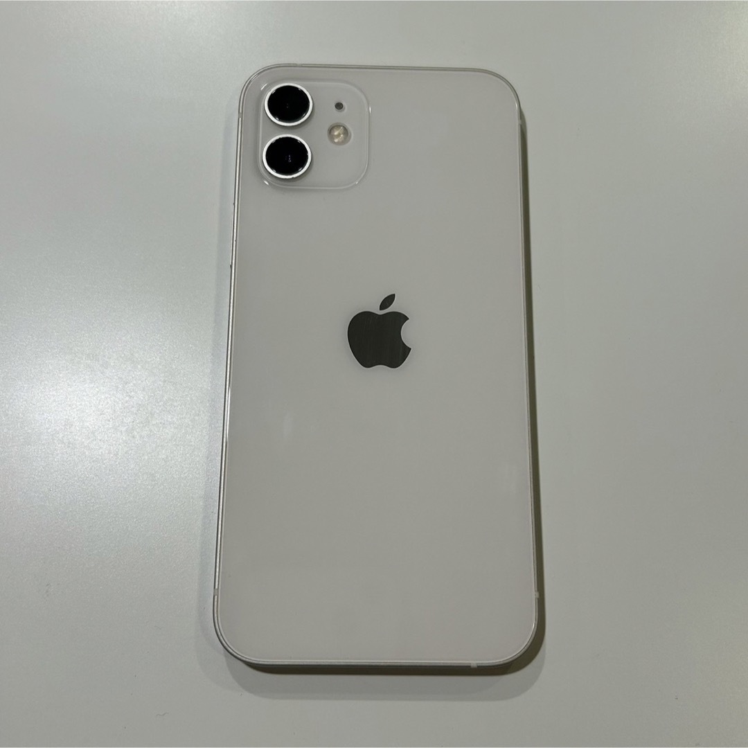 Apple - iPhone12 ホワイト 128GB SIMフリー 極美品 i face付の通販 by