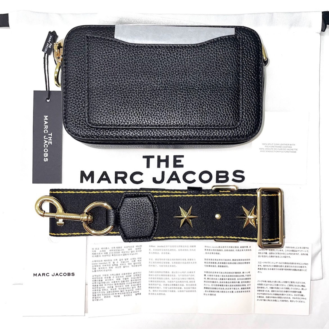 MARC JACOBS(マークジェイコブス)のMARC JACOBS SNAPSHOT GILDED (BLACK) レディースのバッグ(ショルダーバッグ)の商品写真