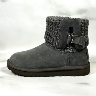 UGG - 【美品】UGG classic Solene mini ブーツ グレー 23.0の通販 by