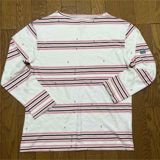 チチカカ(titicaca)のチチカカ  TITICACA  ロン T  白 エスニック　美品　レトロ　古着(Tシャツ/カットソー(七分/長袖))