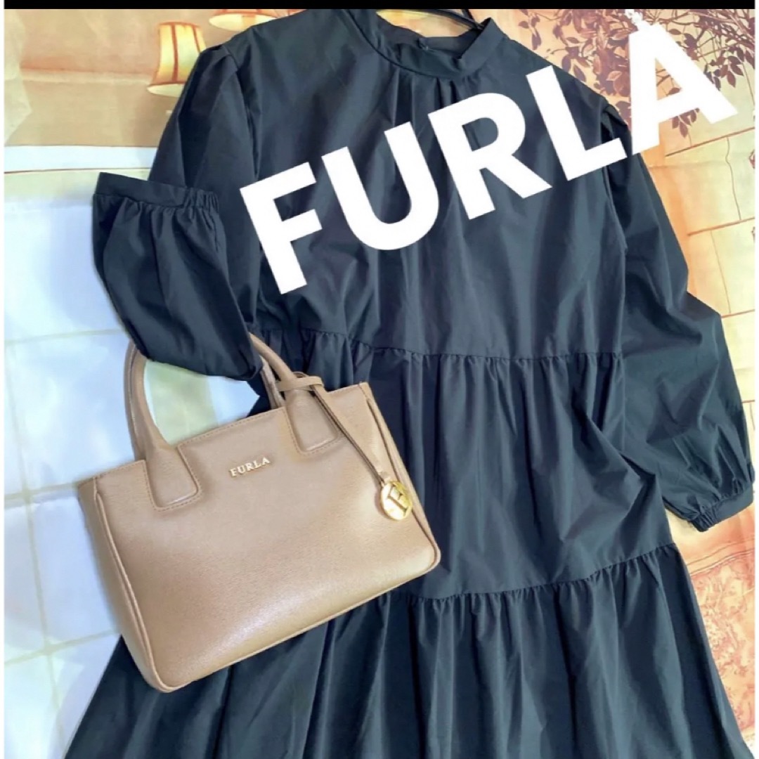 Furla - フルラ FURLA カミラ ハンドバッグ ミルクティー色の通販 by ...