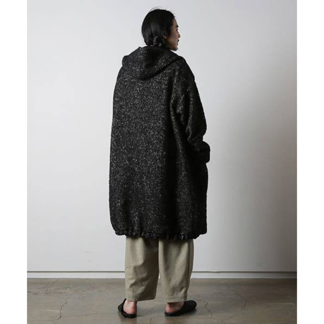 Dulcamara(ドゥルカマラ)の【16AW dulcamara ヘリンボン柄フードコート BROWN】 メンズのジャケット/アウター(モッズコート)の商品写真