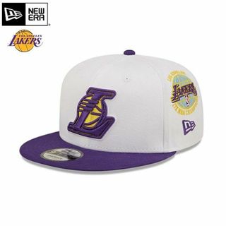 ニューエラー(NEW ERA)の★送料無料★UK直輸入★ニューエラ★レイカーズ 9FIFTY キャップ★白x紫★(キャップ)