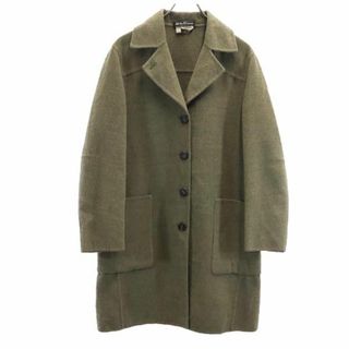 定価20万円✨サルヴァトーレフェラガモ ロングコート 高級カシミヤ混 黒 XL