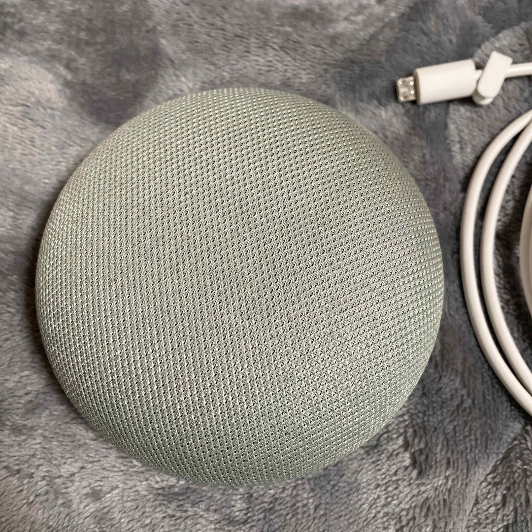 Google(グーグル)のgoogle home mini 中古 スマホ/家電/カメラの生活家電(その他)の商品写真