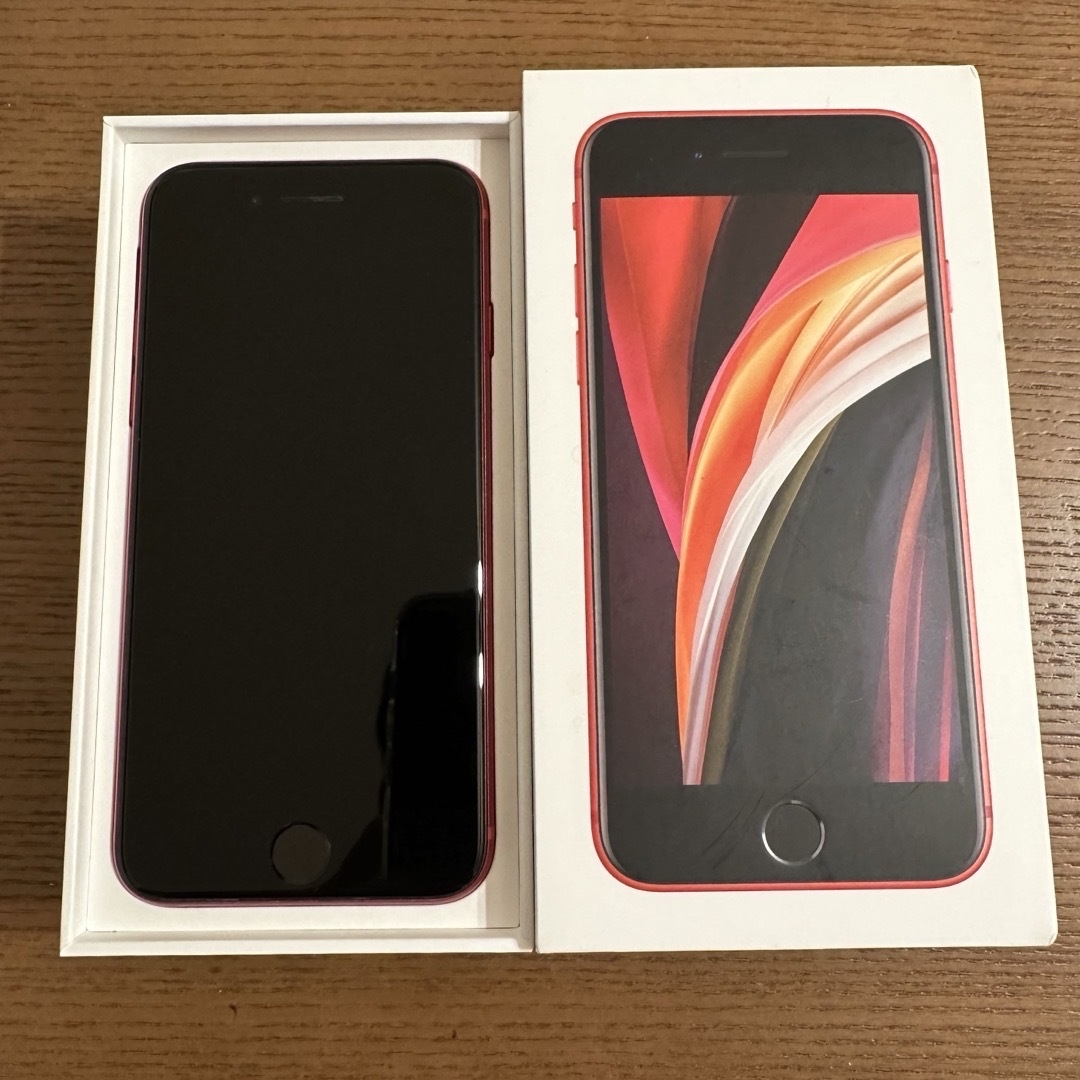 美品！iPhone SE 第2世代 PRODUCT RED 64GB