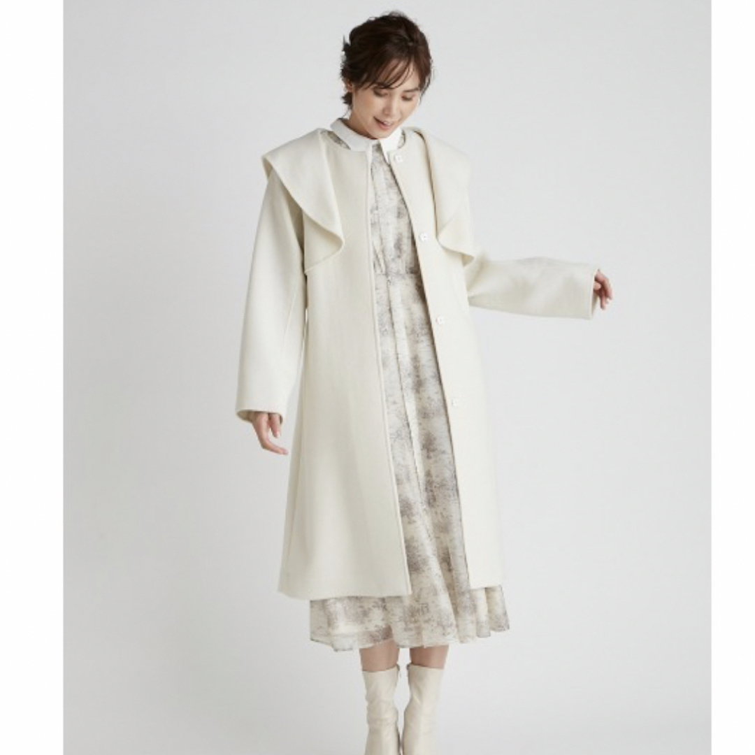 CELFORD - セルフォード 完売品 3WAYリバーコート アイボリー ホワイト