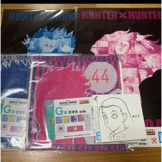 バンダイ(BANDAI)のHUNTER×HUNTER 一番くじ　ヒソカ　レオリオ(キャラクターグッズ)