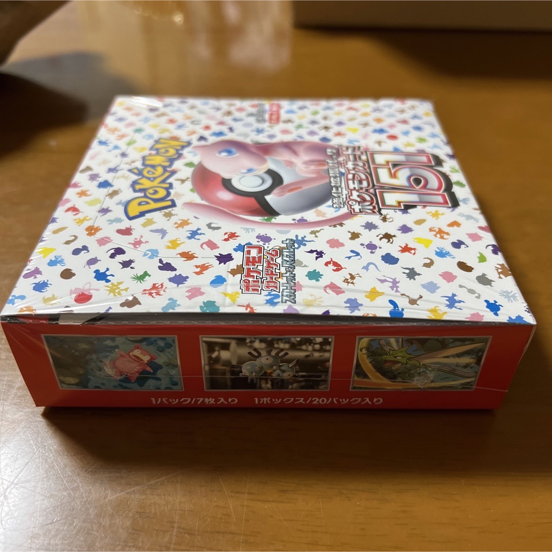 ポケモン(ポケモン)のポケカ スカーレット＆バイオレット 151BOX ○未開封シュリンク付き〇 エンタメ/ホビーのトレーディングカード(Box/デッキ/パック)の商品写真