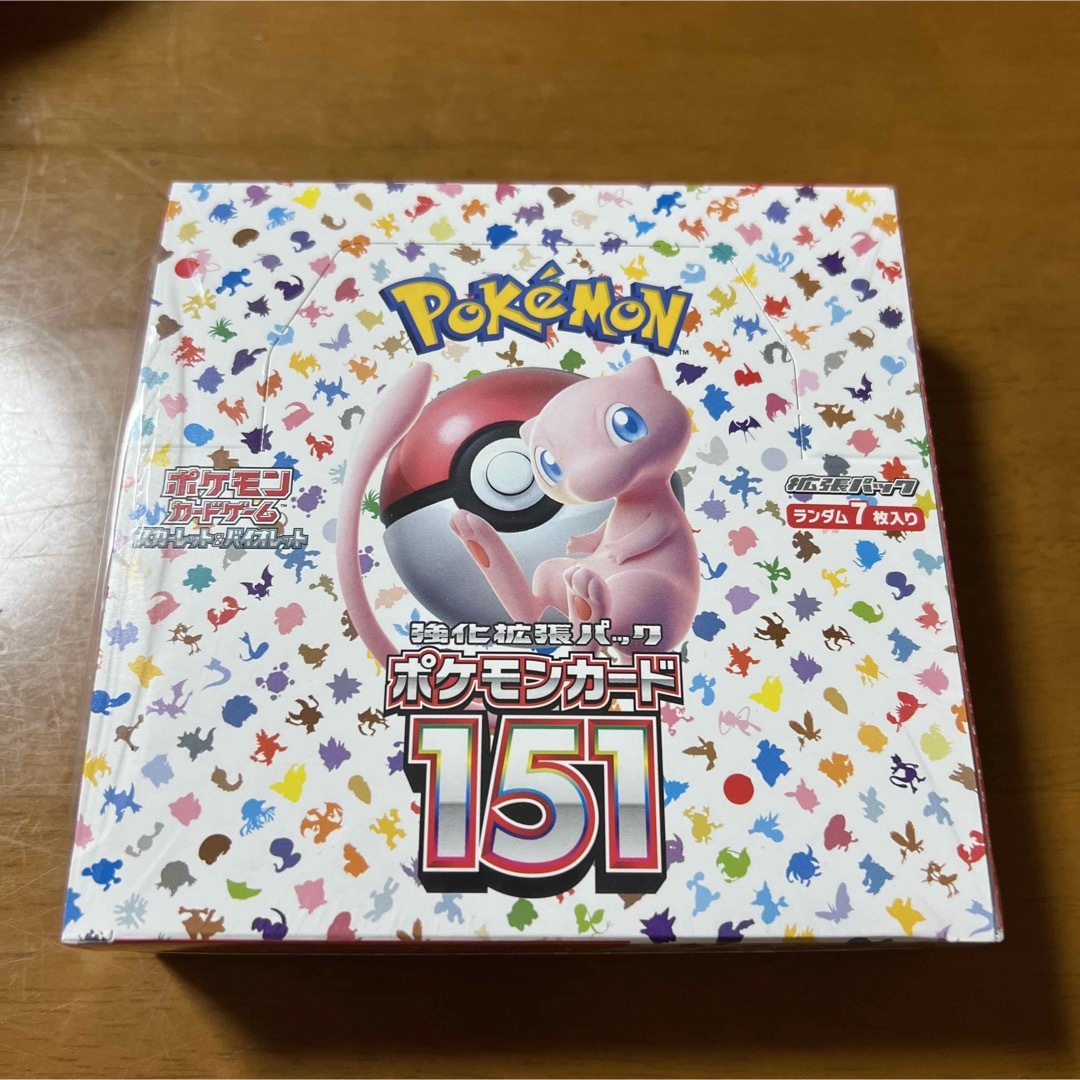 ポケモン(ポケモン)のポケカ スカーレット＆バイオレット 151BOX ○未開封シュリンク付き〇 エンタメ/ホビーのトレーディングカード(Box/デッキ/パック)の商品写真