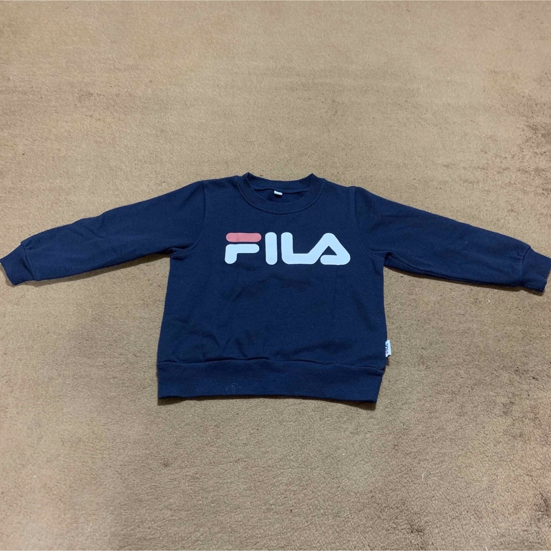 FILA(フィラ)のFILA トレーナー　110 キッズ/ベビー/マタニティのキッズ服男の子用(90cm~)(Tシャツ/カットソー)の商品写真