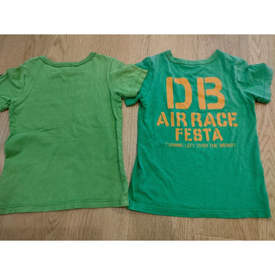 DOUBLE.B   ミキハウス ダブルＢ Ｔシャツ  男の子女の子グリーン緑