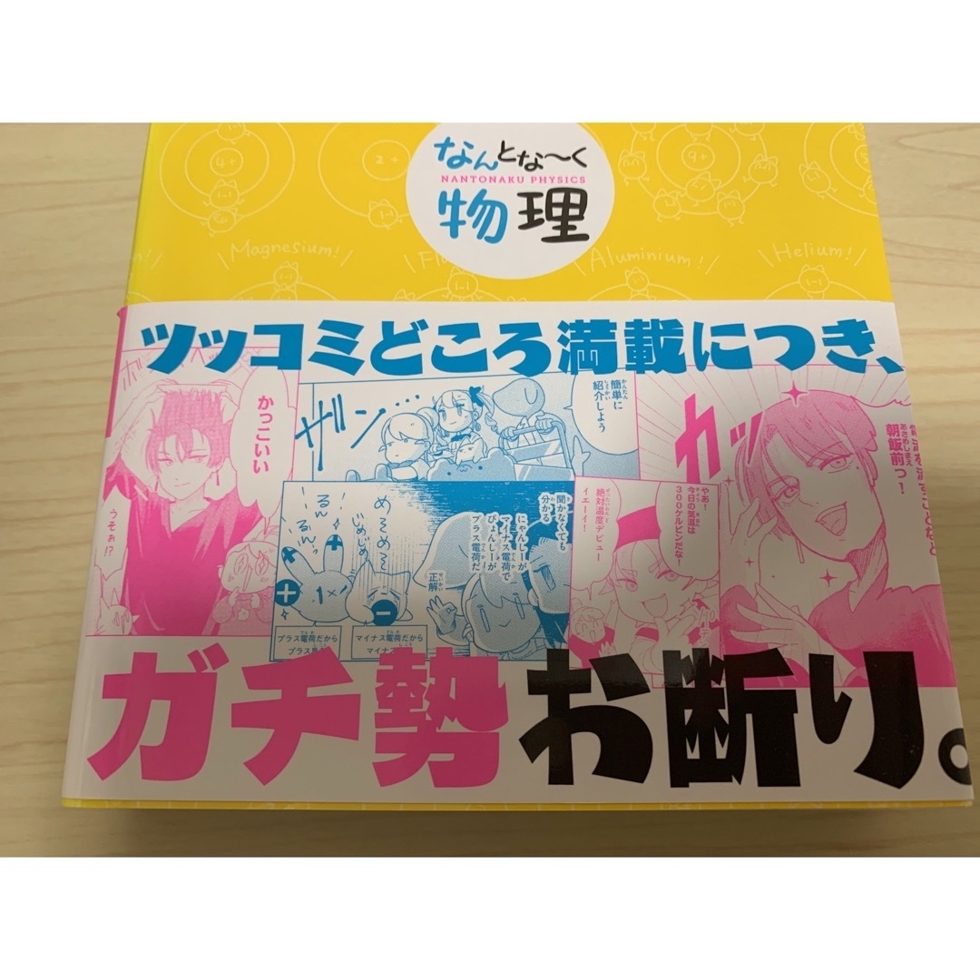 なんとな～く物理　ネコザメタカシ　摂待力生　科学　技術　自然科学　漫画 エンタメ/ホビーの本(科学/技術)の商品写真