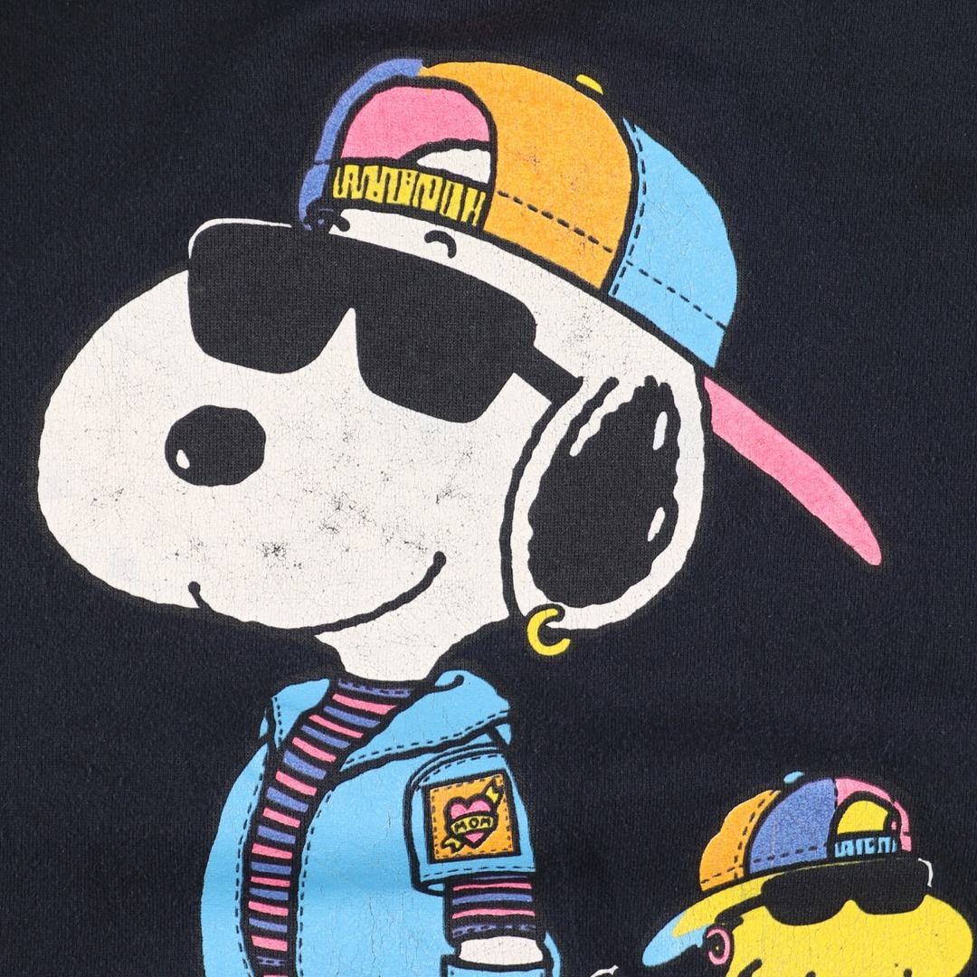 古着 90年代 タルテックス TULTEX SNOOPY スヌーピー 両面プリント