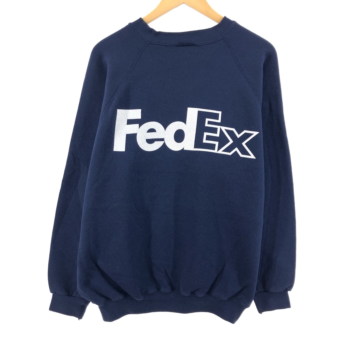 FedEX フェデックス スウェット 90s ネイビー USA