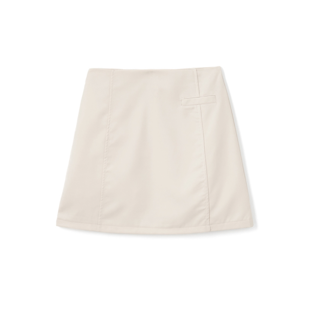 GRL(グレイル)のインパン付き台形ミニスカート[ab066] レディースのスカート(ミニスカート)の商品写真