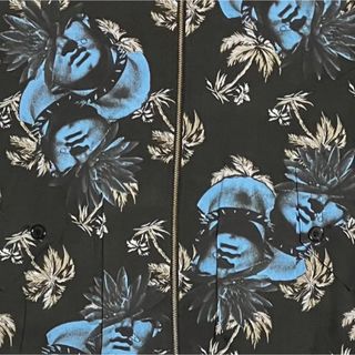 【新品】UNDERCOVER アンダーカバー 切替花柄ニットブルゾン タグ付き