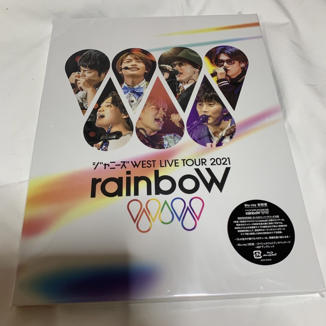 無料配達 ジャニーズWEST rainboW 【初回盤】 LIVEDVD その他 無料配達 ジャニーズWEST rainboW 【初回盤】 LIVEDVD その他