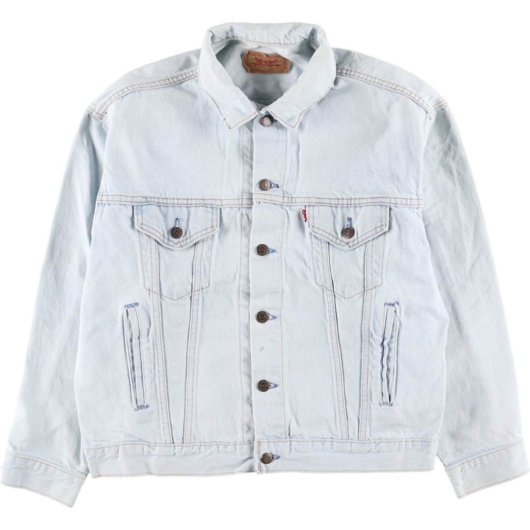 90年代 リーバイス Levi's 70507-0218 デニムジャケット Gジャン USA製 メンズL ヴィンテージ /eaa37797254cm袖丈