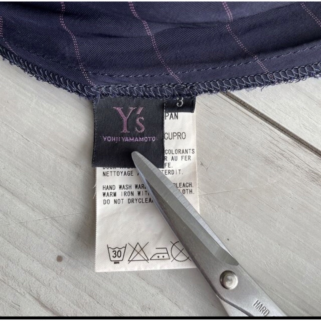 Y's(ワイズ)のオールド　ヨウジヤマモト　Y's   ワイズ　ロングスカート　パープル&ピンク レディースのスカート(ロングスカート)の商品写真