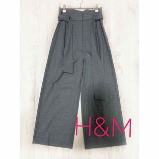 エイチアンドエイチ(H&H)の【新品未使用】H&M／ワイドパンツ(カジュアルパンツ)