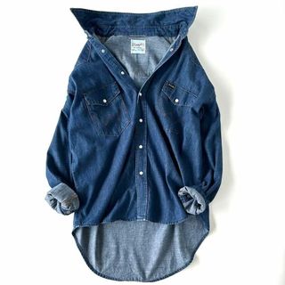 ドゥーズィエムクラス(DEUXIEME CLASSE)の極美品・22AW ドゥーズィエムクラス別注 ラングラー デニムシャツ ウエスタン(シャツ/ブラウス(長袖/七分))