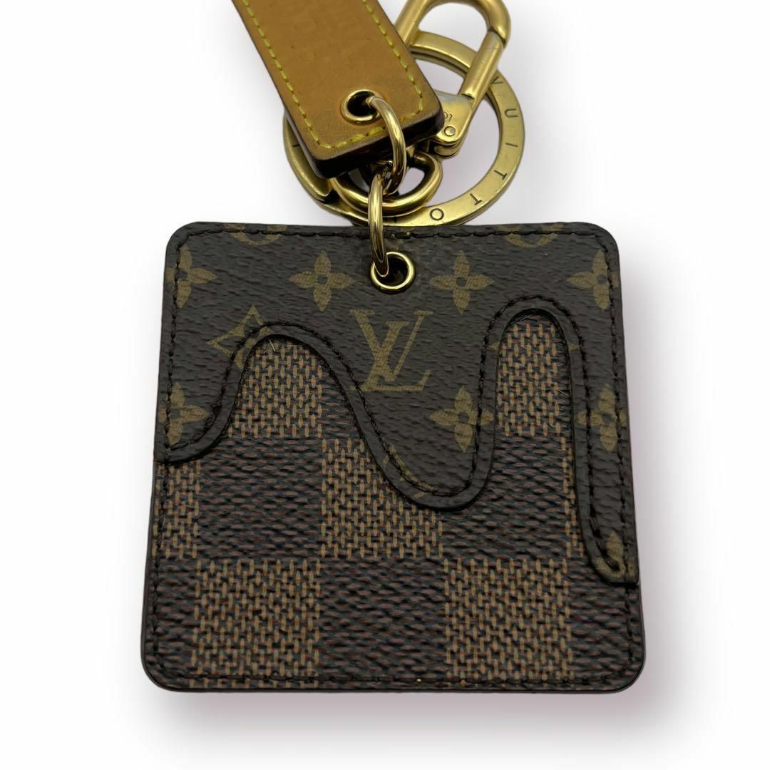 【美品】LOUIS VUITTON モノグラム ダミエ ポルトクレ チャーム