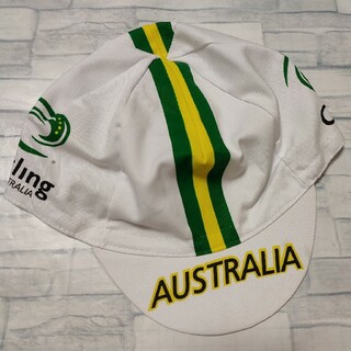 支給品　サイクルキャップ　オーストラリア代表ナショナルチーム　帽子(ウエア)