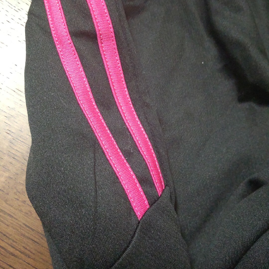 レディース　ラインパンツ　黒　ブラック　ピンク　3L レディースのパンツ(その他)の商品写真