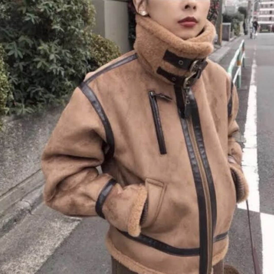 Ameri VINTAGE CARAMEL FLIGHT JACKET