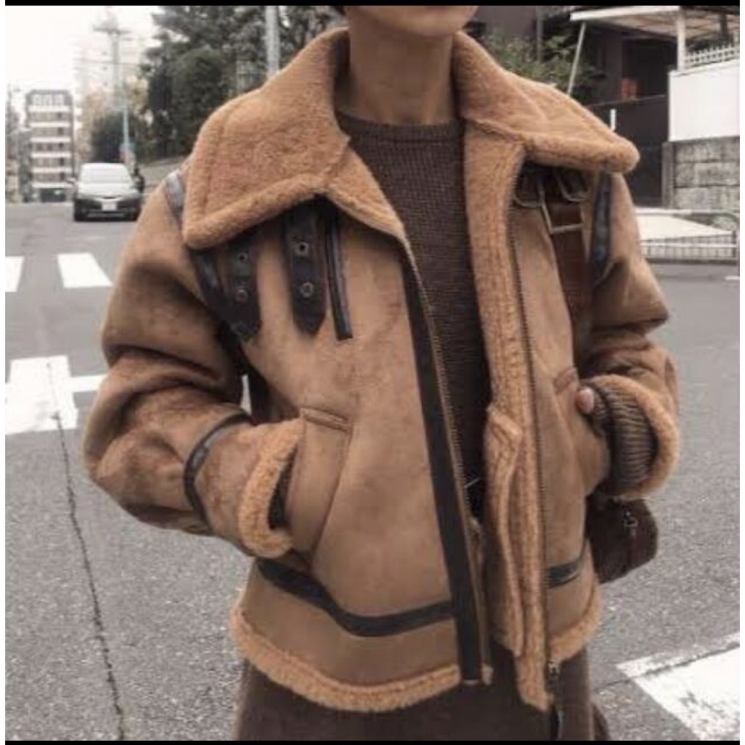 期間限定値下げ【超美品】CARAMEL FLIGHT JACKET」Mサイズ