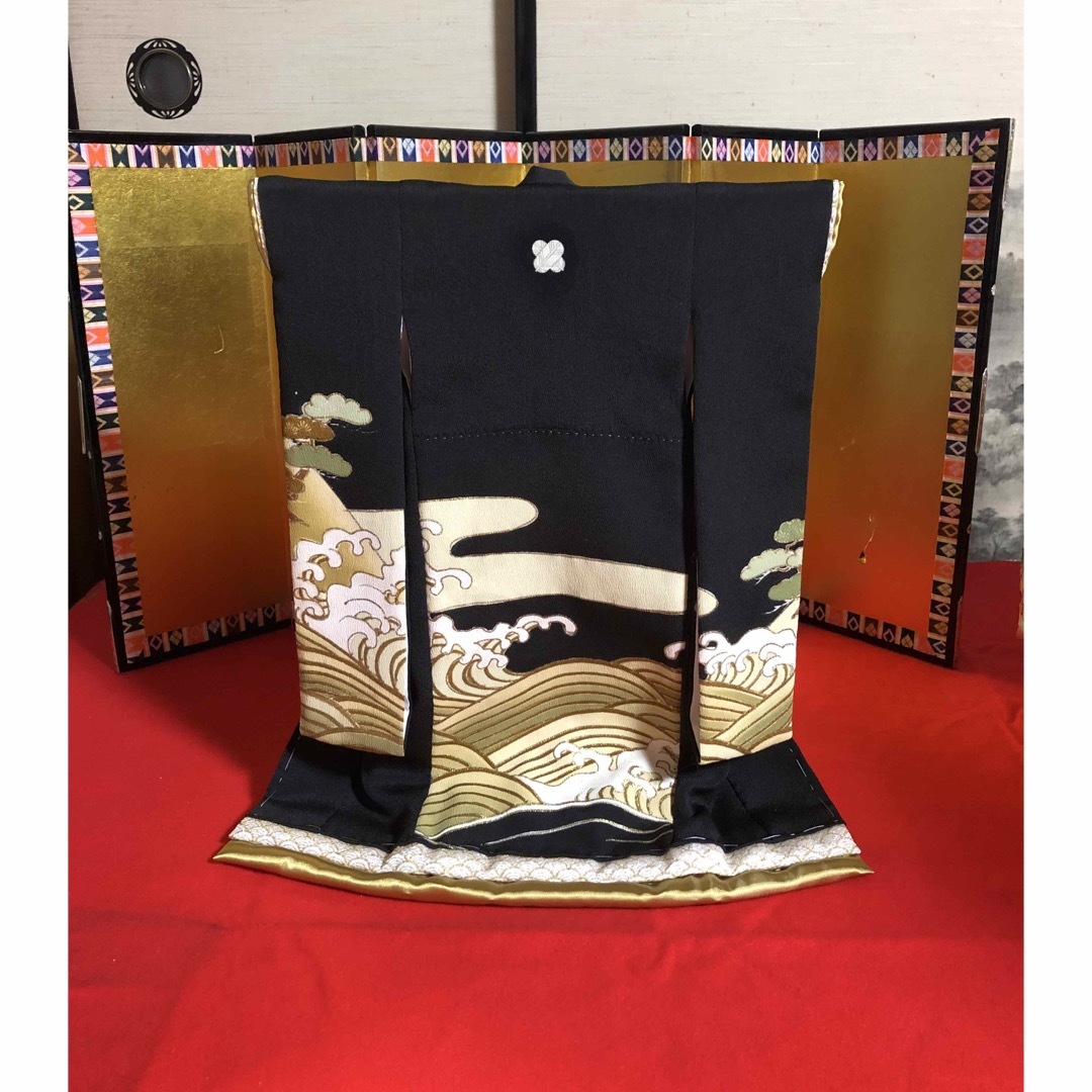 ミニチュア着物 松-