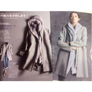 theory luxe セオリーリュクス 雑誌掲載 上質ウールコート-