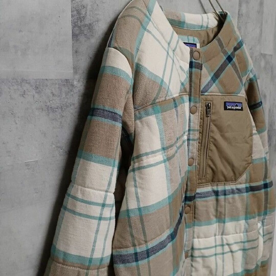 Patagonia パタゴニア 中綿ジャケット チェック柄 レディースアウター