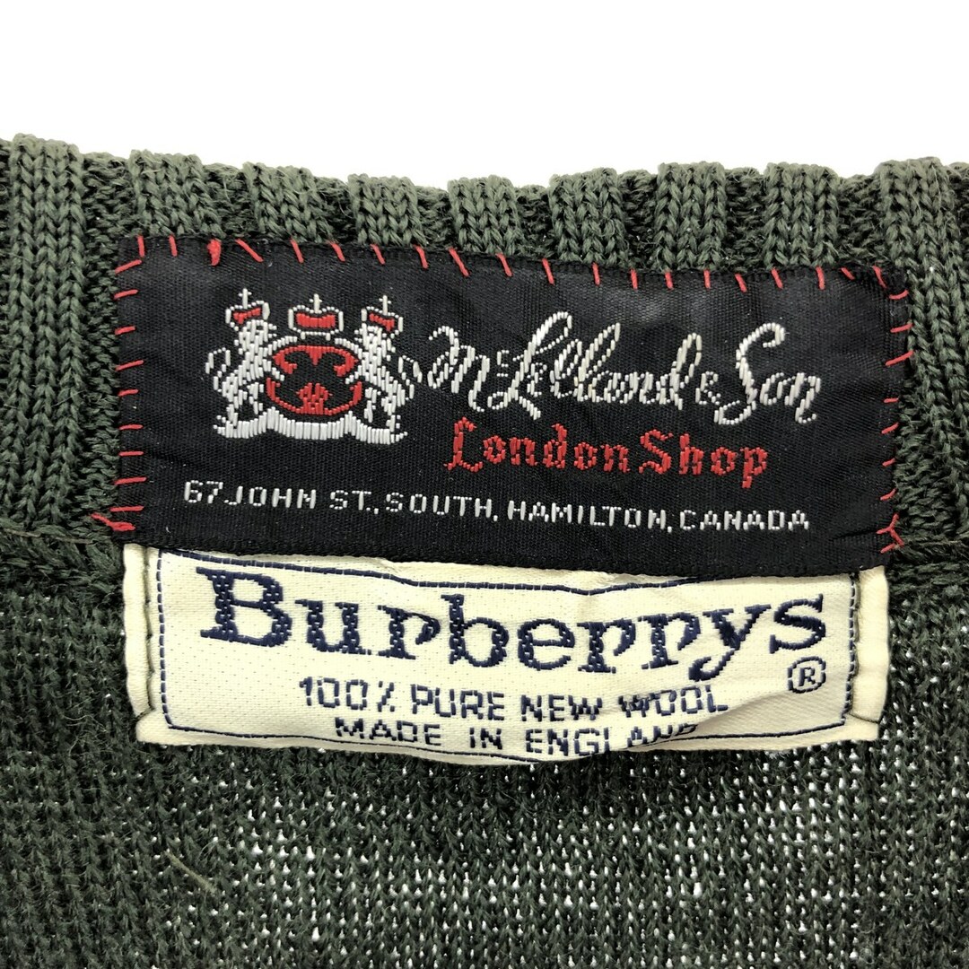 BURBERRY - 古着 バーバリー Burberry's コマンドセーター メンズL
