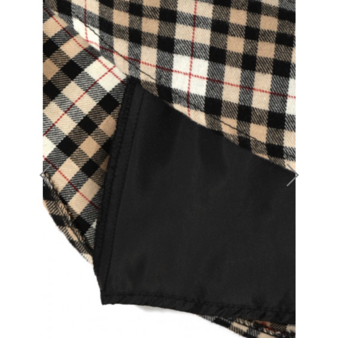 GRL(グレイル)の最終値下げ♡ GRL ベルト付きタックフレアチェックスカート 人気 SALE レディースのスカート(ミニスカート)の商品写真