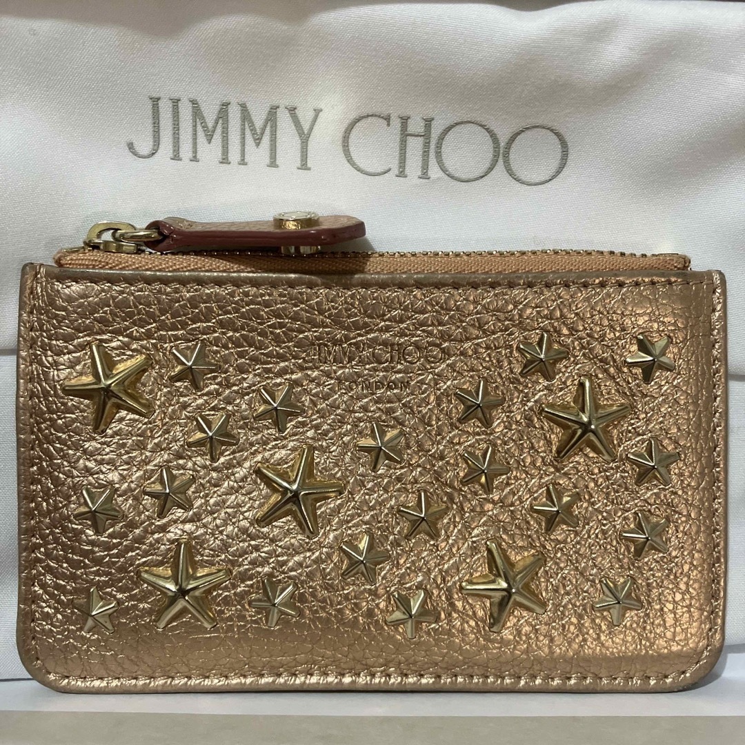 JIMMY CHOO(ジミーチュウ)のジミーチュウ　キーリングつきキーケースいれ レディースのファッション小物(キーケース)の商品写真