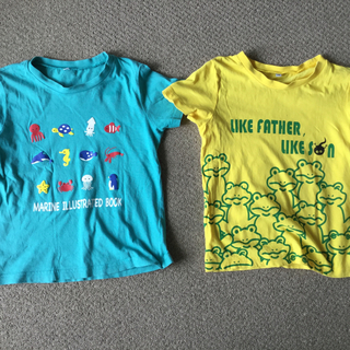 ニシマツヤ(西松屋)のTシャツ130 2枚セット(Tシャツ/カットソー)
