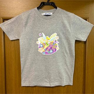 ディズニー(Disney)のベルメゾン　ティンカーベル　グレー　花畑　Tシャツ(Tシャツ(半袖/袖なし))