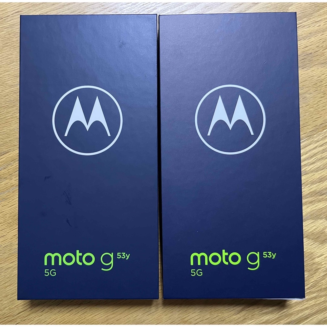 moto g 53y  スマホ アンドロイド Y!mobile 2台 新品