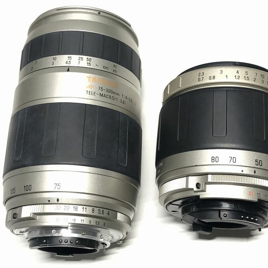 TAMRON(タムロン)の13934G Nikon用 ダブルズームレンズ 28-80mm 70-300mm スマホ/家電/カメラのカメラ(レンズ(ズーム))の商品写真
