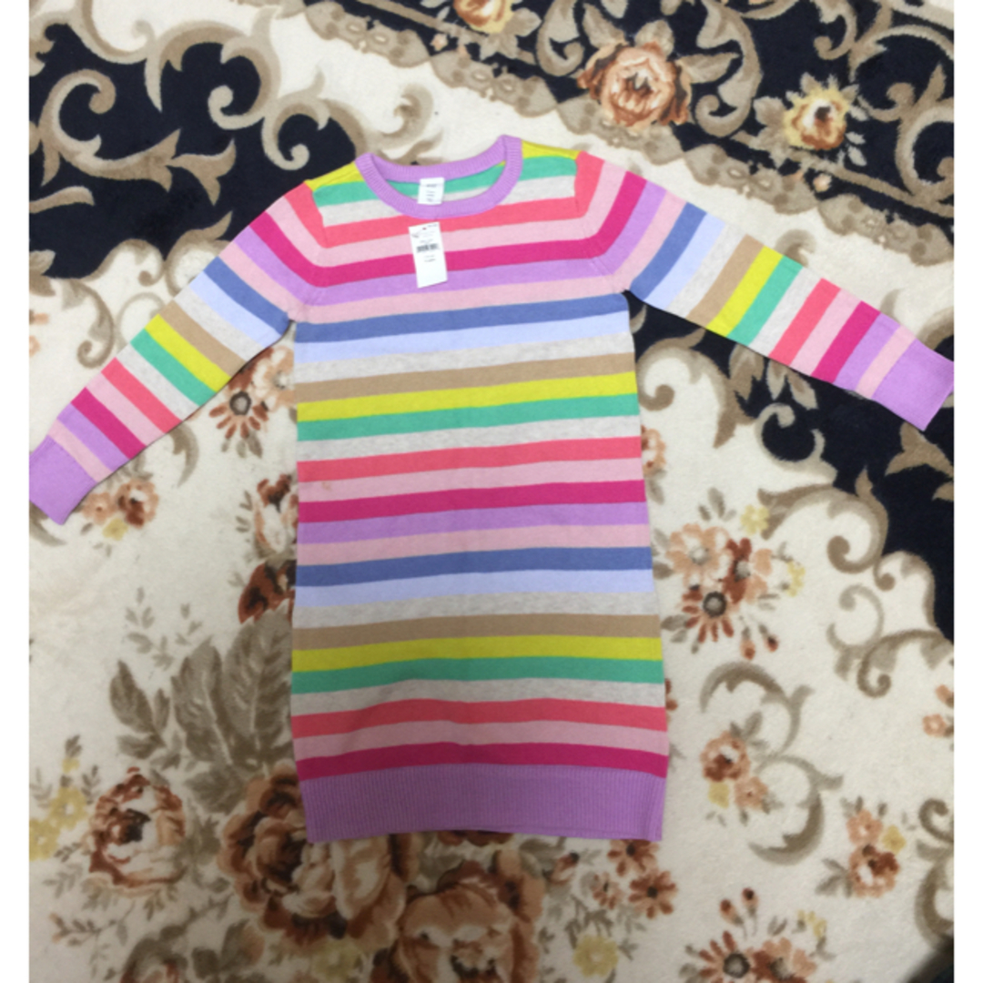 GAP(ギャップ)のGAP ニット ワンピース 110センチ キッズ/ベビー/マタニティのキッズ服女の子用(90cm~)(ニット)の商品写真