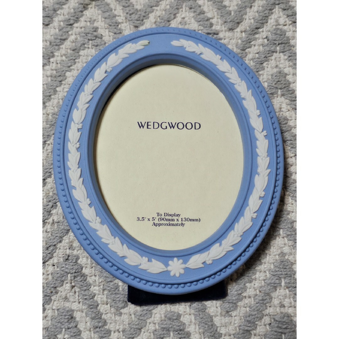 WEDGWOOD(ウェッジウッド)のウェッジウッド ジャスパー フォトフレーム 美品 インテリア/住まい/日用品のインテリア小物(フォトフレーム)の商品写真