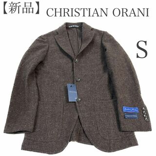 【新品】テーラードジャケット　リングジャケット　ブラウン　羽織り　メンズ 397(テーラードジャケット)