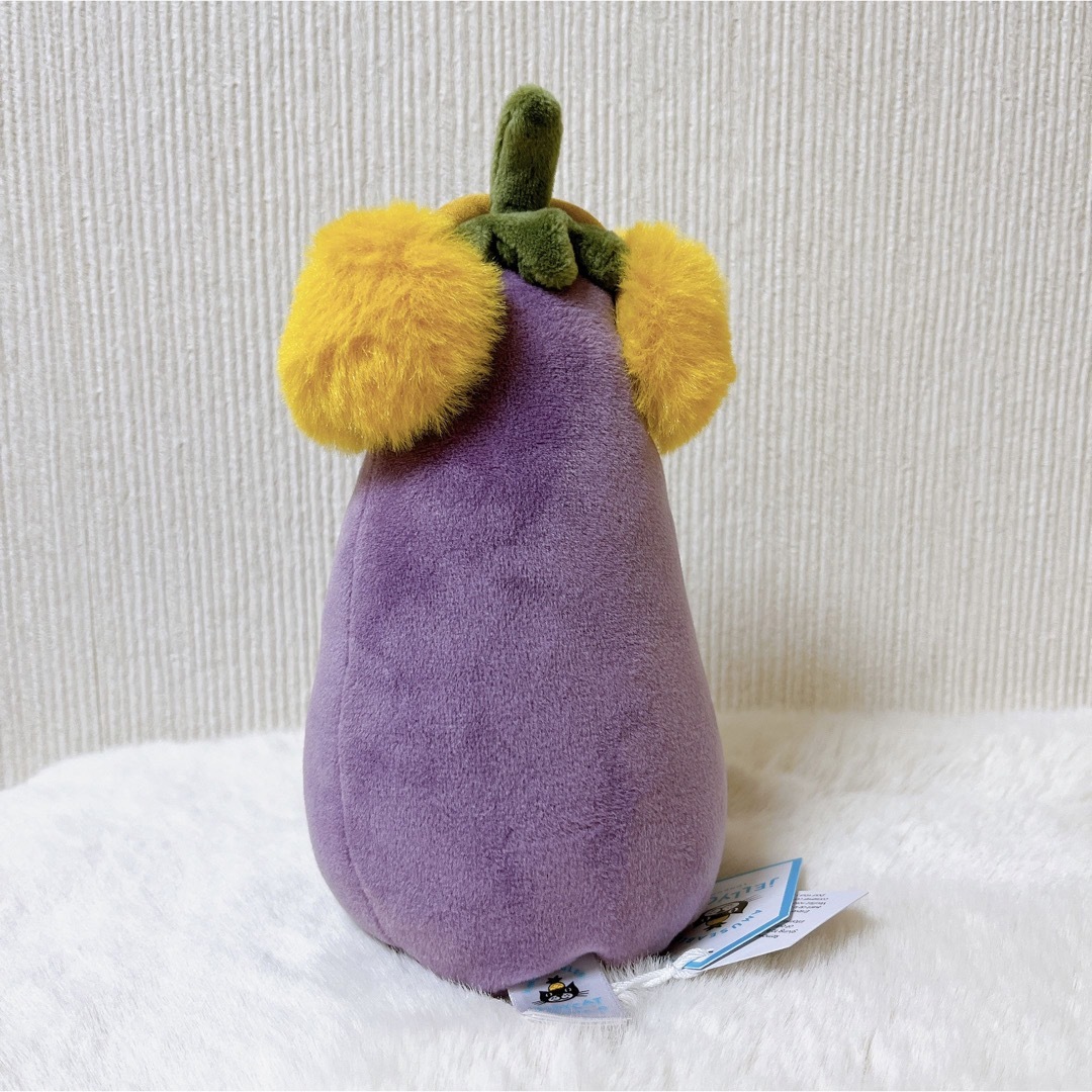 【新品】 ナス 耳当て jellycat ジェリーキャット ぬいぐるみ 野菜