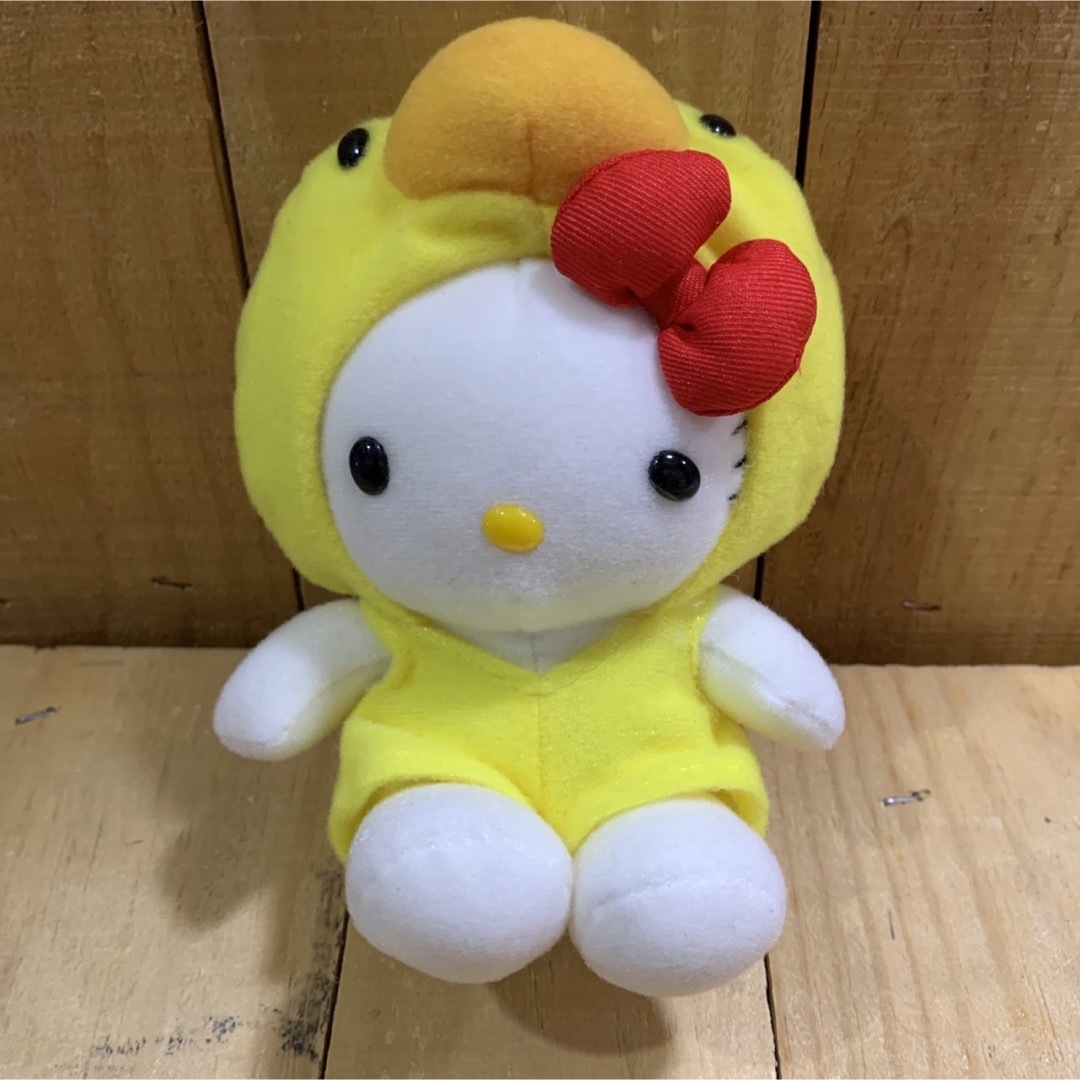 ハローキティ - キティーちゃん ヒヨコ着ぐるみ ぬいぐるみ ハローキティ - キティーちゃん ヒヨコ着ぐるみ ぬいぐるみ