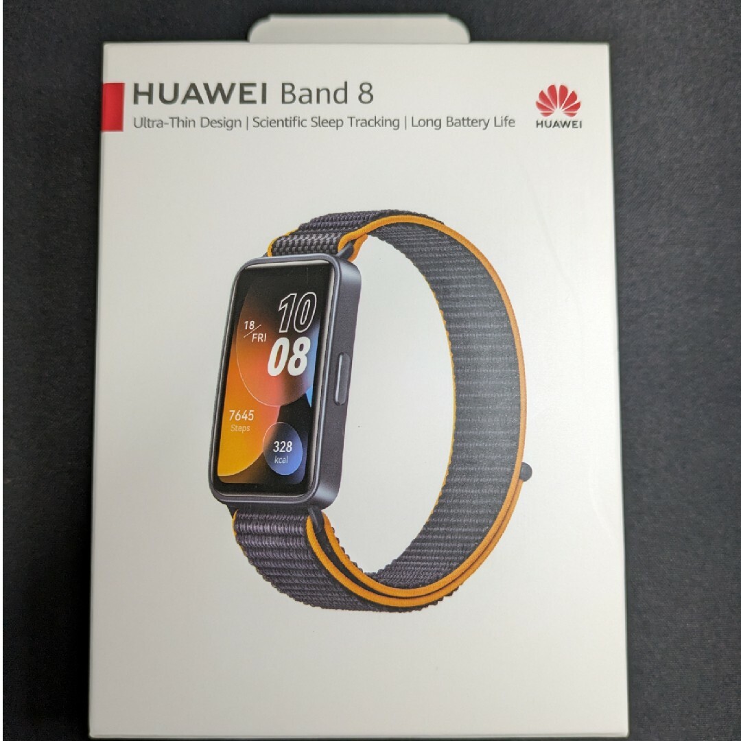 HUAWEI(ファーウェイ)のHUAWEI Band 8 ナイロンブラック スマホ/家電/カメラのスマートフォン/携帯電話(その他)の商品写真