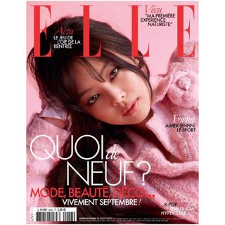 ブラックピンク(BLACKPINK)のELLE フランス　BLACK PINK ジェニー(ファッション)