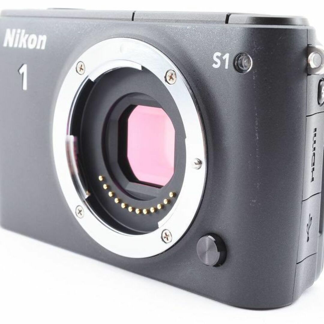 Nikon1  S1  ニコン ミラーレス一眼カメラ ブラック 3